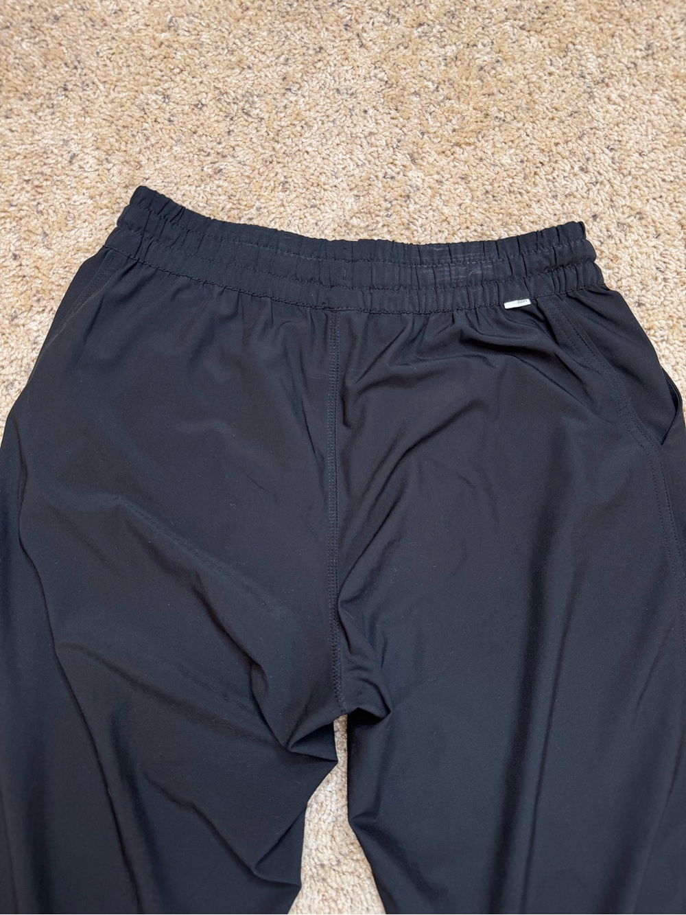 Vuori Black Jogger Sweatpants with Contrast Drawstring - Picture 3 of 4